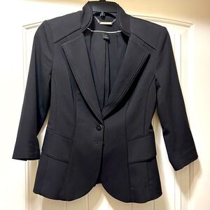 White House Black Market Fitted Suit Jacket.  Size 2.